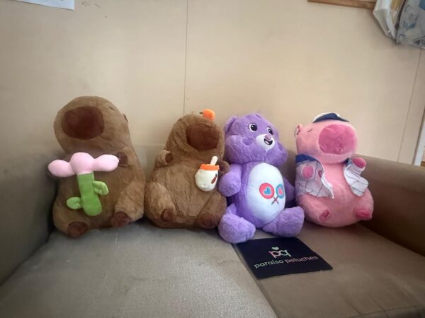 PELUCHES CON MANTAS SURTIDOS MUY BELLOS!