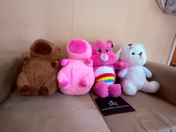 PELUCHES CON MANTAS SURTIDOS MUY BELLOS!