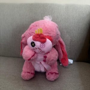 STITCH ROSA CON TRAPO DE 18 A 20 CM!