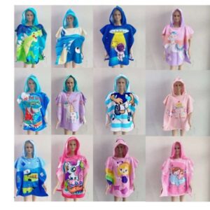 PONCHO MICROFIBRA INFANTIL PON2X