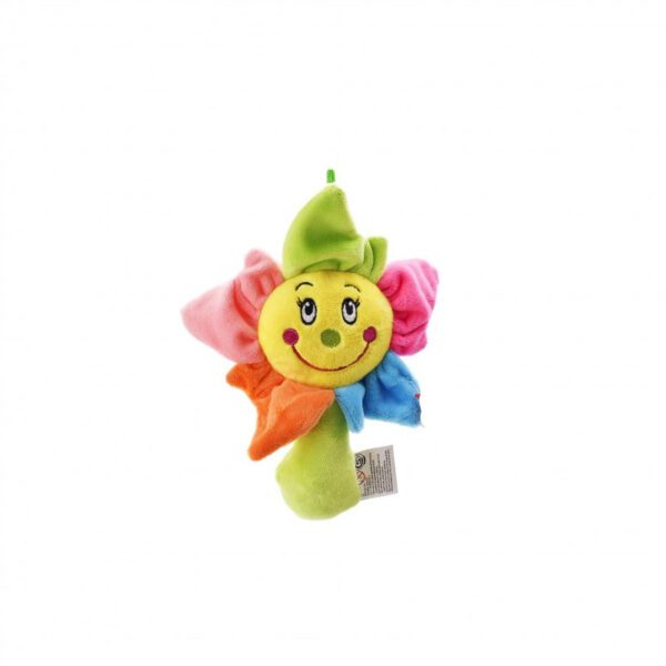 SONAJERO FLOR MULTICOLOR 18 CM -