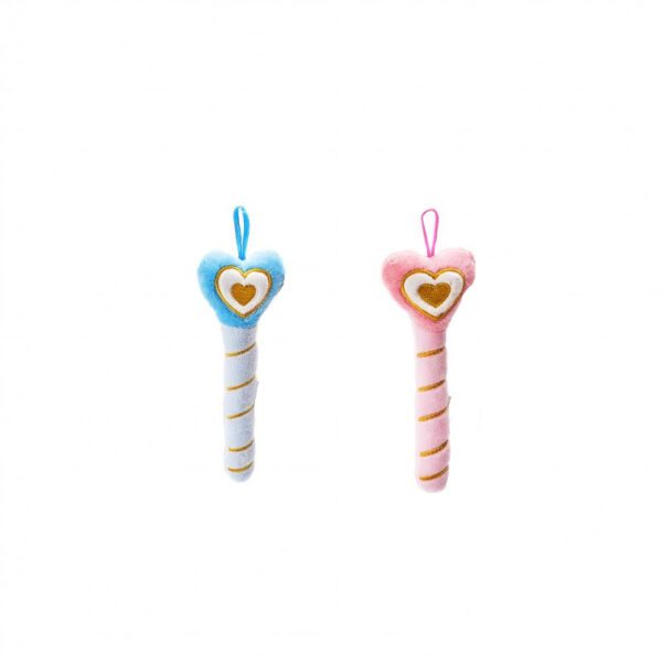 SONAJERO VARA CON CORAZÓN 19 CM -