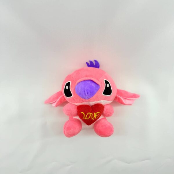 STITCH DE 18 A 20 CON CORAZON ROSA