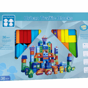 BLOQUES CIUDAD 100 PCS
