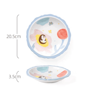 PLATO CERAMICA 8 PINGUINO"