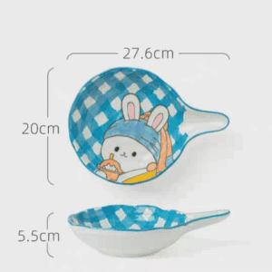 BOWL CERAMICA 11 CON MANGO CONEJO"