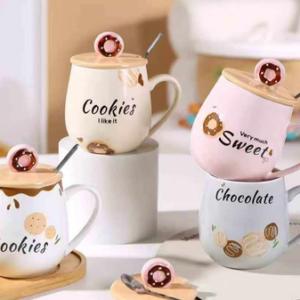 MT09928 TAZA CERAMICA COOKIES & CHOCOLATE