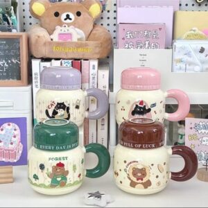 MT09926 TAZA CERAMICA FORMA TERMO ANIMALES