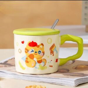 MT09972 TAZA CERAMICA GATO