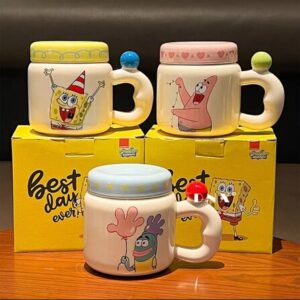 AA0005 TAZA CERAMICA ESTILO AMARILLO