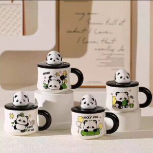 MT09977 TAZA CERAMICA PANDA