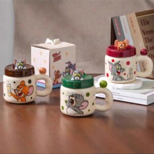 AA0020 TAZA CERAMICA GATO Y RATON