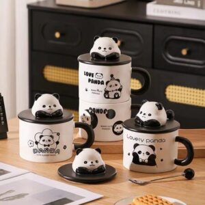MT09970 TAZA CERAMICA PANDA