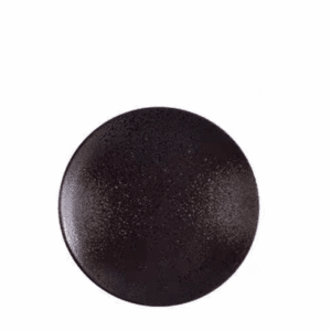 PLATO PLAYO CERAMICA 10 NEGRO"