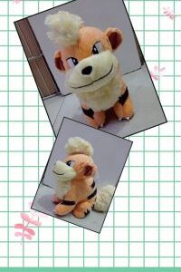 POKEMON GROWLITHE 20CM.JPG