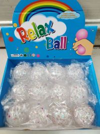 SQUISHY PELOTA BLANCO X12 032-5