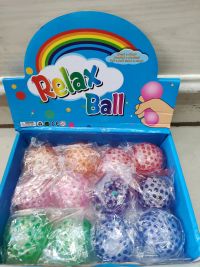 SQUISHY PELOTA COLOR SURTIDO X12 030-5