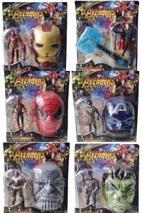 AVENGERS X1 CON MASCARA LUZ Y SONIDO 0911 JM89802-5
