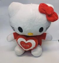 HELLO KITTY ROJA CON CORAZON 22CM