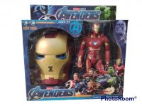 IRON MAN CON MASCARA Y LUZ SONIDO 0038