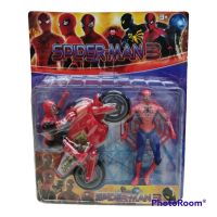 SPIDER MAN 3 X2 CON MOTO BLISTER 7159(22715-2) SURTIDO MODELO