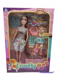 MUNECA LOVELY PET FQ104-1