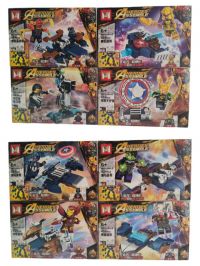 LEGO HERDES ASSEBLE x8 MG1280