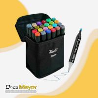 MARCADOR DOBLE PUNTA CON ESTUCHE X24 (MP24)
