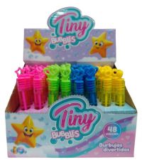MINI BURBUJERO TINY DE ESTRELLAS X48 2349 [SBU 54277]