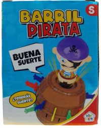 BARRIL PIRATA JUEGO DE MESA X1 5746 [SBU 55994]