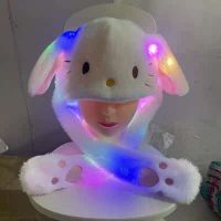 GORRO CON LUZ KITTY