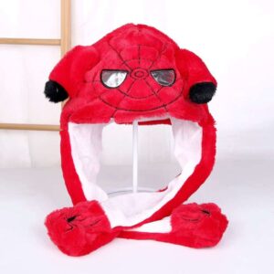  GORRO CON LUZ SPIDER MAN ROJO