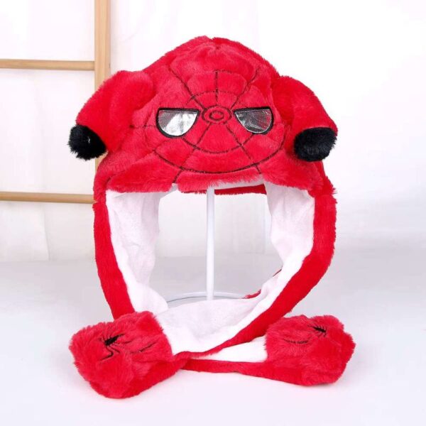  GORRO CON LUZ SPIDER MAN ROJO
