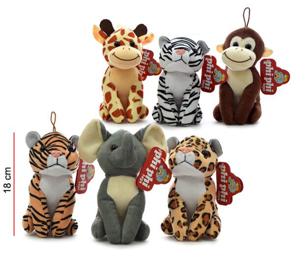 ANIMALES SENTADOS 18CM