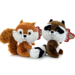 ARDILLA Y MAPACHE 17CM