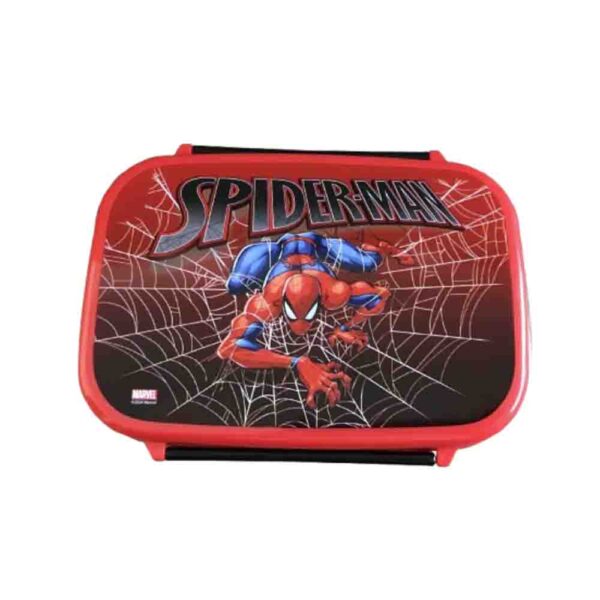 Caja Sandwich Con Bandeja Spiderman