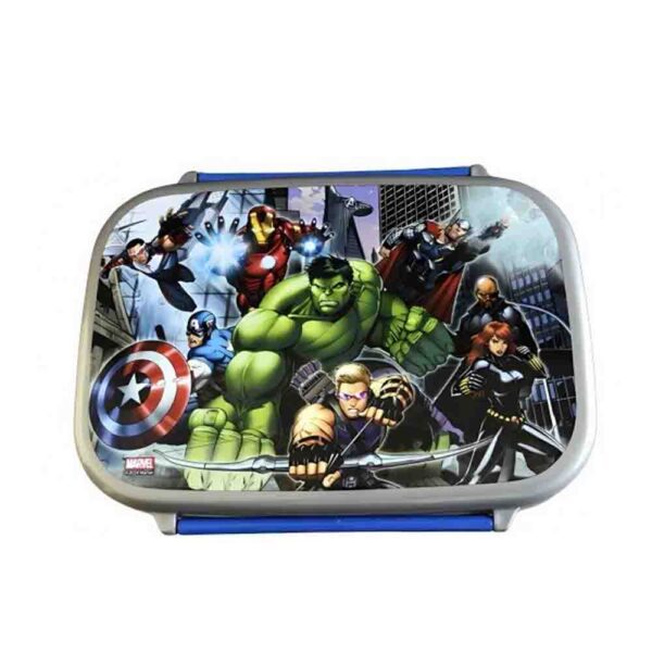 Caja Sandwich Con Bandeja Avengers