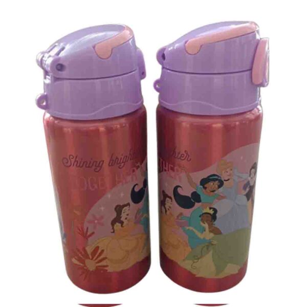 Botella Aluminio 500 Ml Princesas