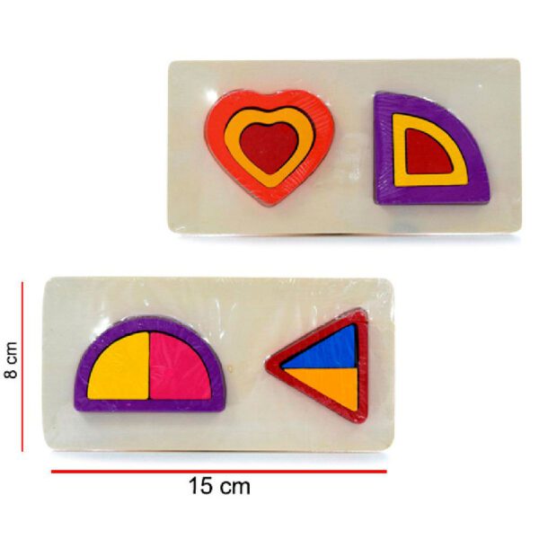 Encastre Formas 8x15 Cm