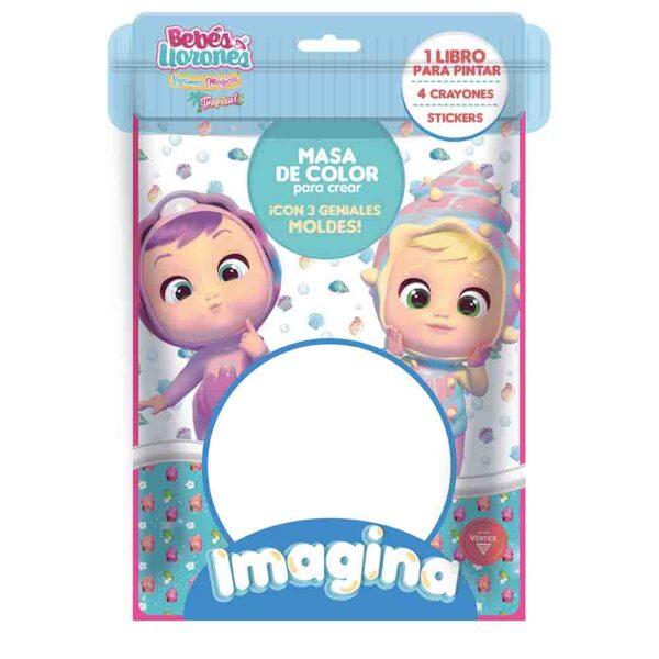 Flow Pack Imagina Bebes Llorones Lagrimas Magicas Tropical