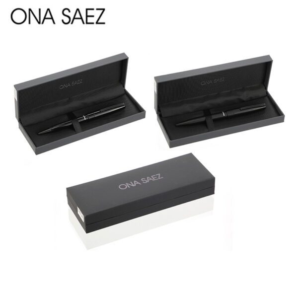 Boligrafo Ona Saez Matt Black