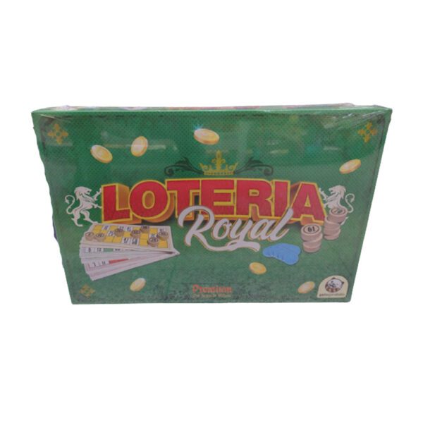Loteria Royal Premium Con Fichas De Madera