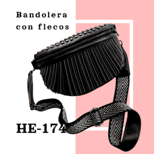 Bandolera con flecos