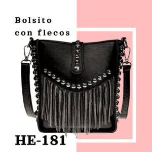 Bolsito con flecos