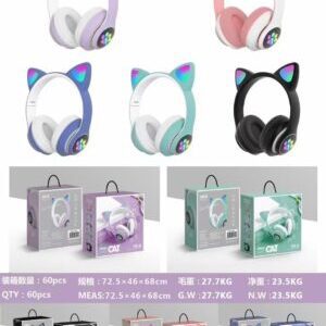 Auriculares oreja de gato