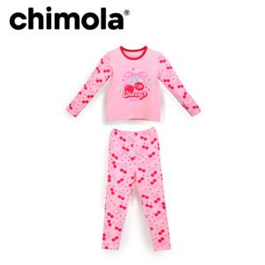 Pijama 2 Piezas Manga Larga Cherry Varios Talles