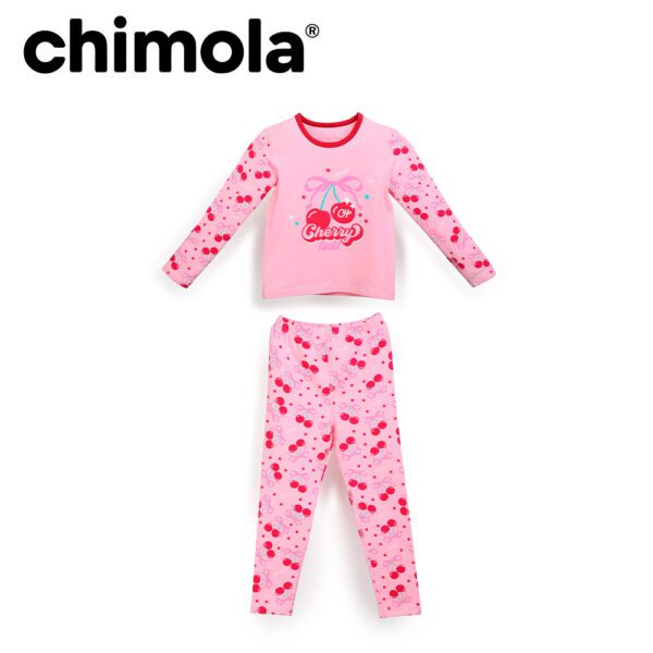 Pijama 2 Piezas Manga Larga Cherry Varios Talles
