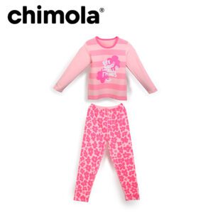 Pijama 2 Piezas Manga Larga Flowers Varios Talles