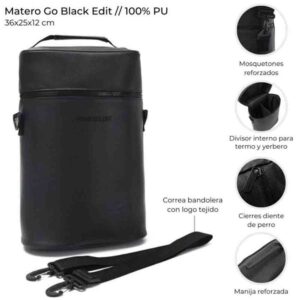 Matero Go Black Edit 36x25x12 Cm
