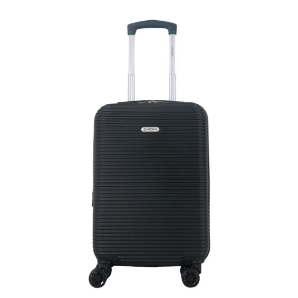 Valija Hard Check In Negro 20" Expandible 4 Ruedas Dobles